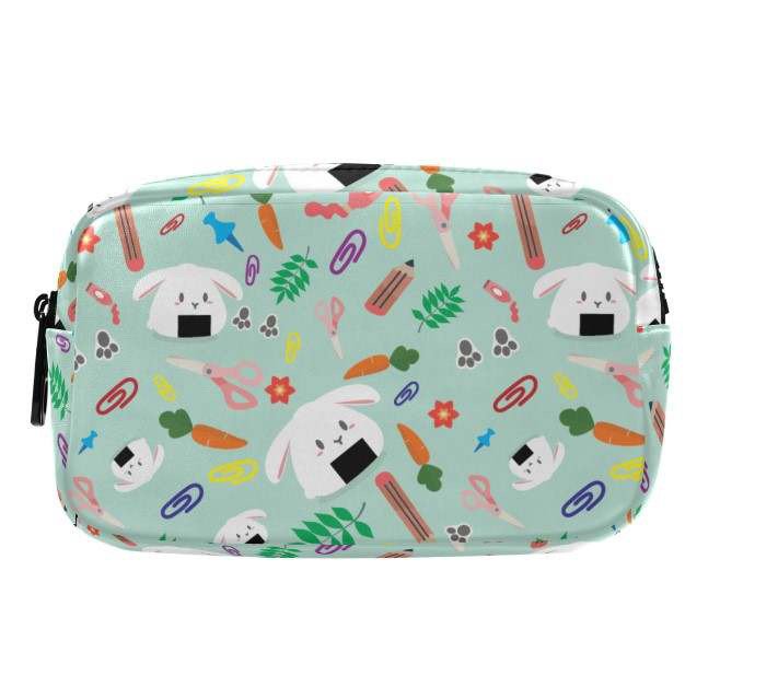 9c1c70fb28e3437e8769f5f0760a5935.jpeg The Onisagi Dual Zip Pencil Case or Cosmetic Pouch – view 3
